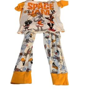 Kid’s Unisex Space Jam Pajama Set Size 8